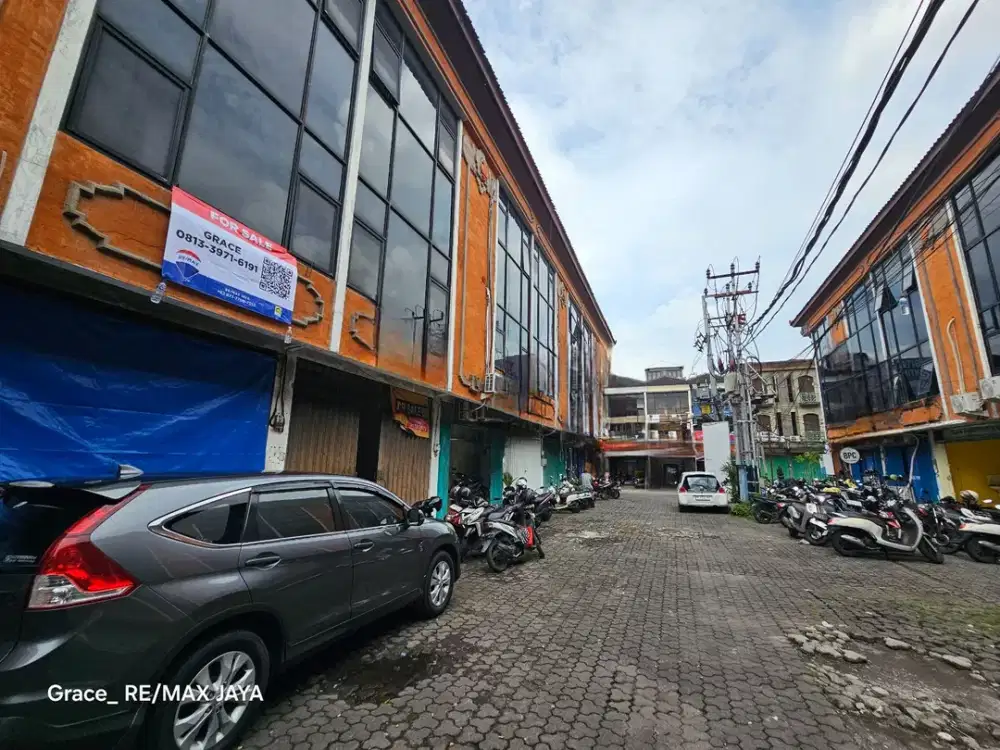 Ruko 3 Lantai Disewakan di Diponegoro Denpasar Barat