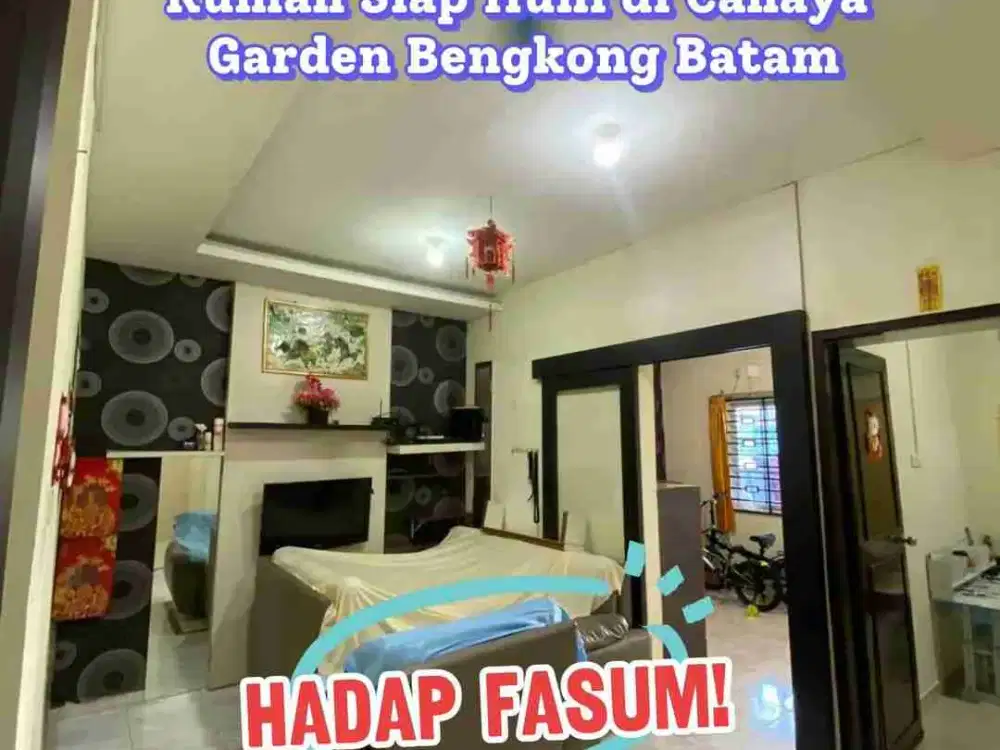 Dijual Rumah Cahaya Garden Bengkong Batam Siap Huni Depan Fasum