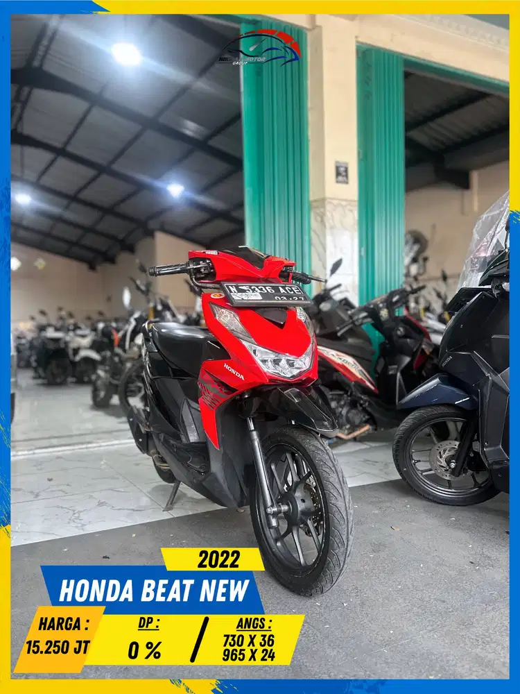 HONDA BEAT NEW 2022 SIAP ANGKUT MASZEHH HIKMAH MOTOR KEPUH