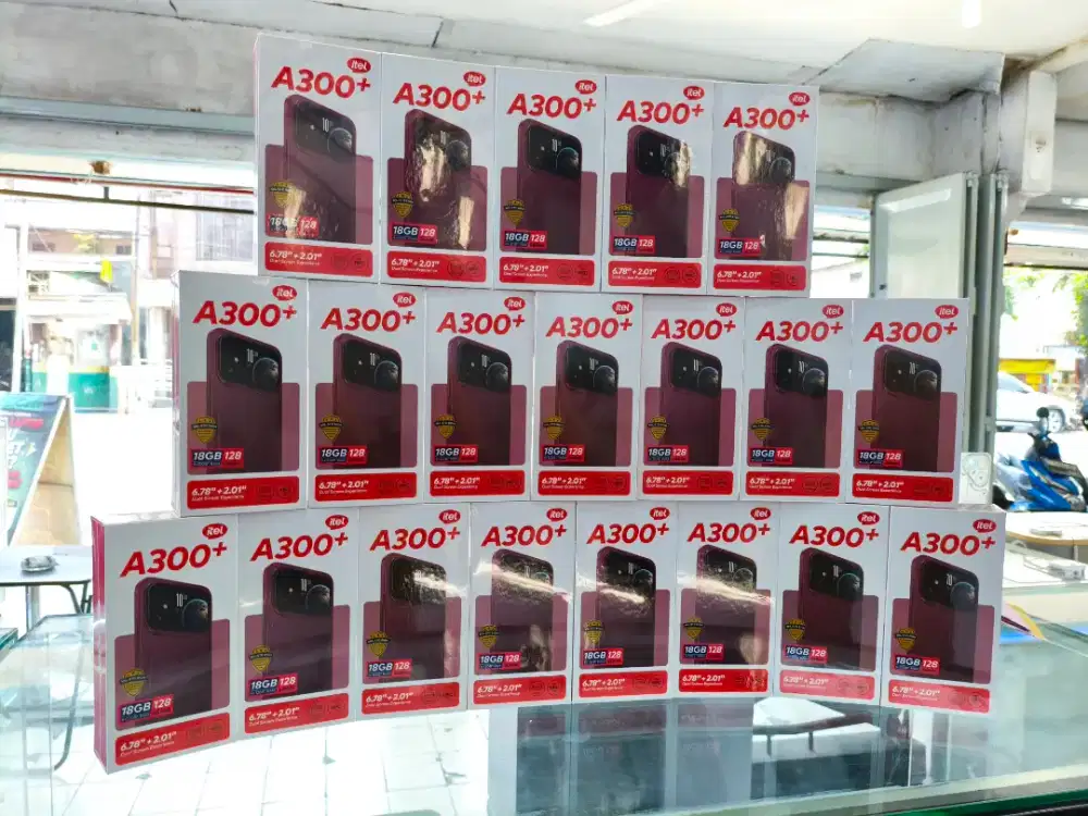 ITEL A300+ 6+6/128 SEGELBOX RESMI