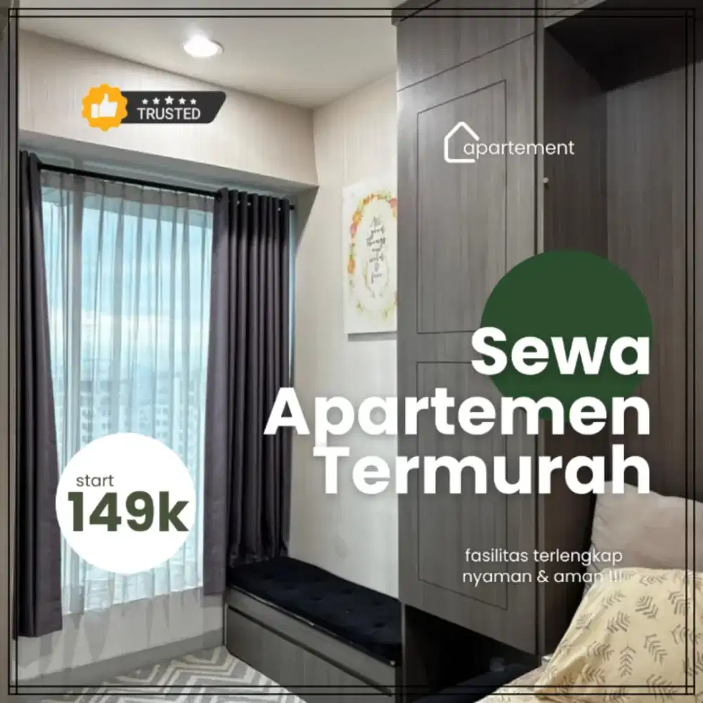 Sewa Apartemen TREEPARK SERPONG BSD CITY Termurah