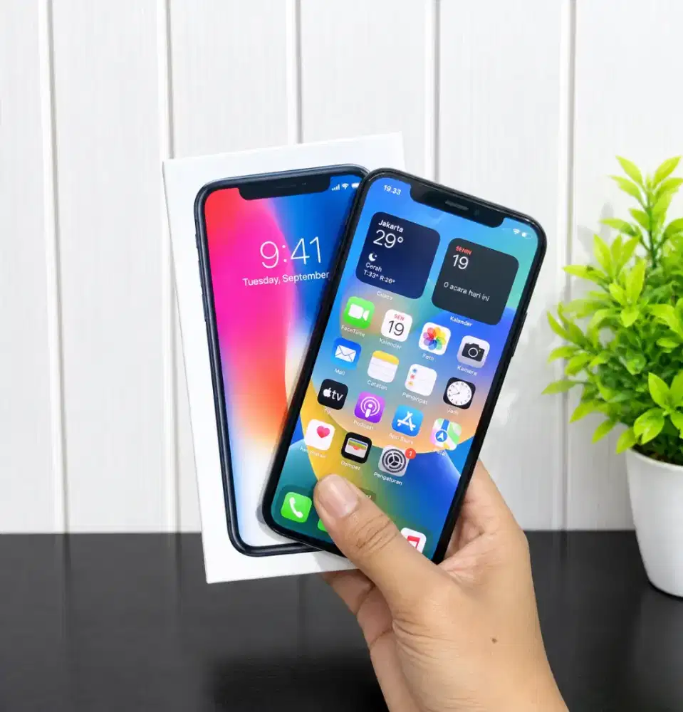Iphone X 256gb Ibox Mulus Dus Ori