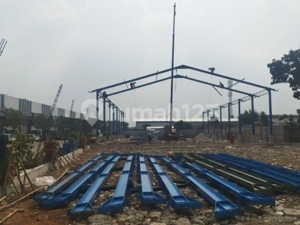 Disewakan Gudang Baru di Kawasan Pergudangan Legok 979M2