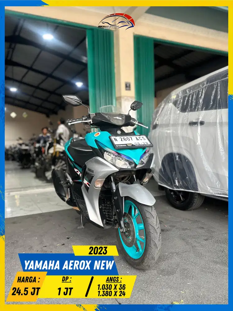YAMAHA AEROX NEW 2023 MANTAP GASS MASZEHH HIKMAH MOTOR KEPUH