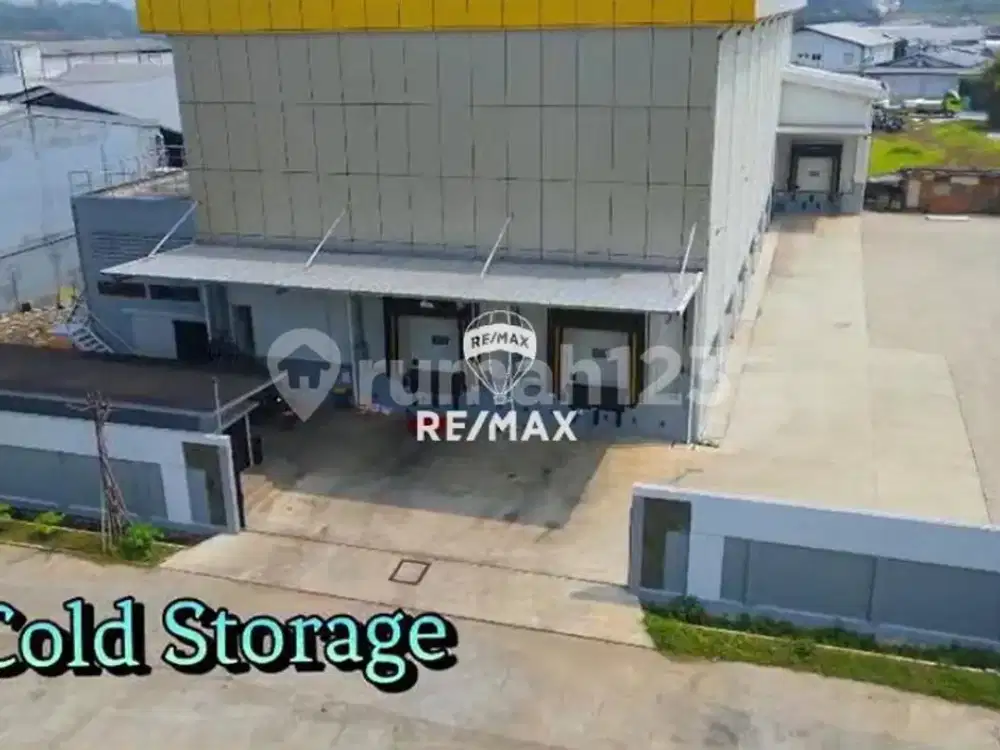 Dijual Gudang Cold Storage Bagus @Sigma Kartika Green Warehouse Gunung Sindur, Bogor 4.819M2