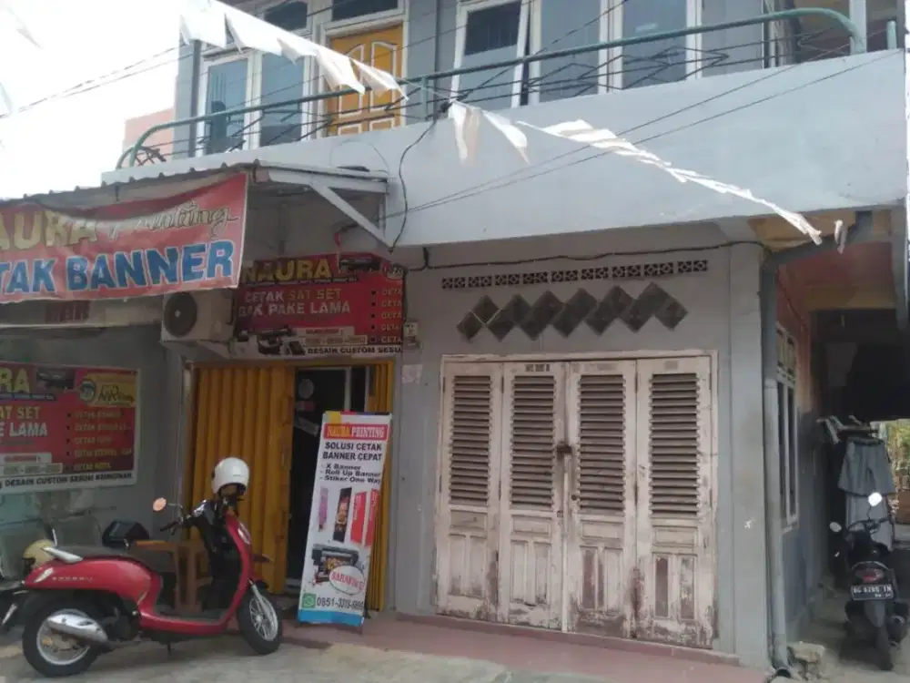 DIJUAL 2 RUKO GANDENG SAMPING MASJID AGUNG PALEMBANG