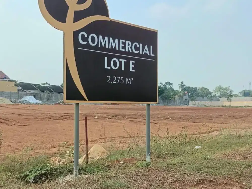 Murah Kavling Komersil BSD luas 2000-4000'an