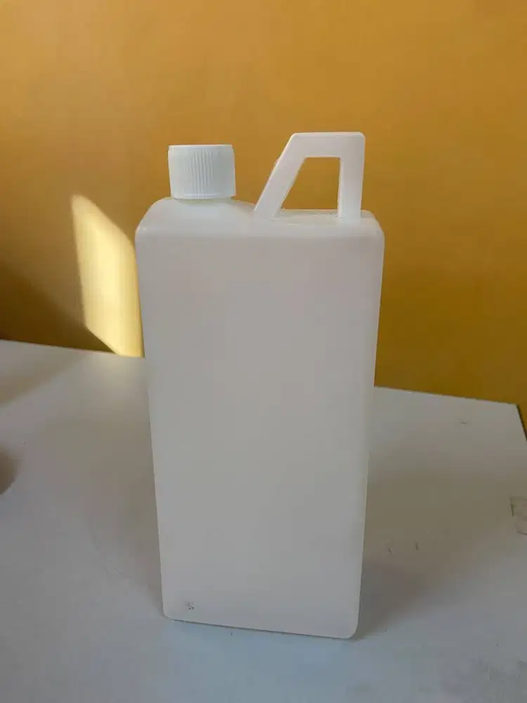 JERIGEN PLASTIK 1 Liter PUTIH BOTOL PLASTIK