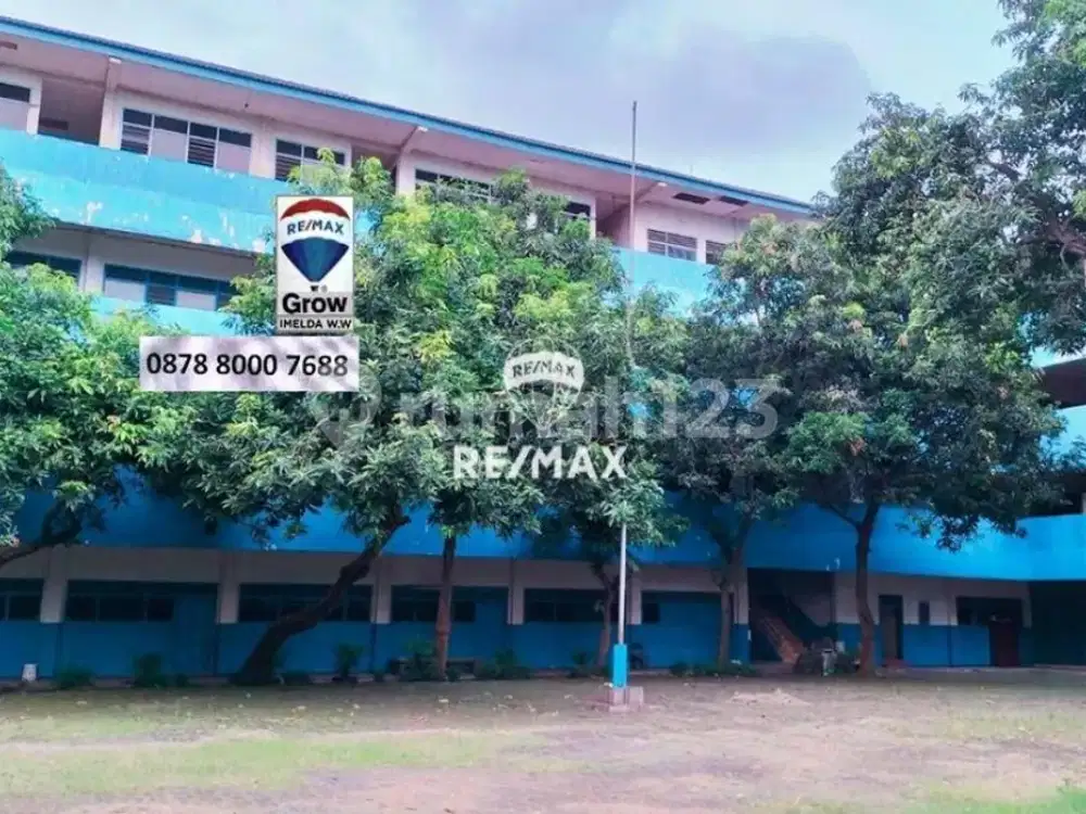 Dijual Kavling dan Bangunan Ex Sekolah di Rawa Buaya, Cengkareng, Jakarta Barat.