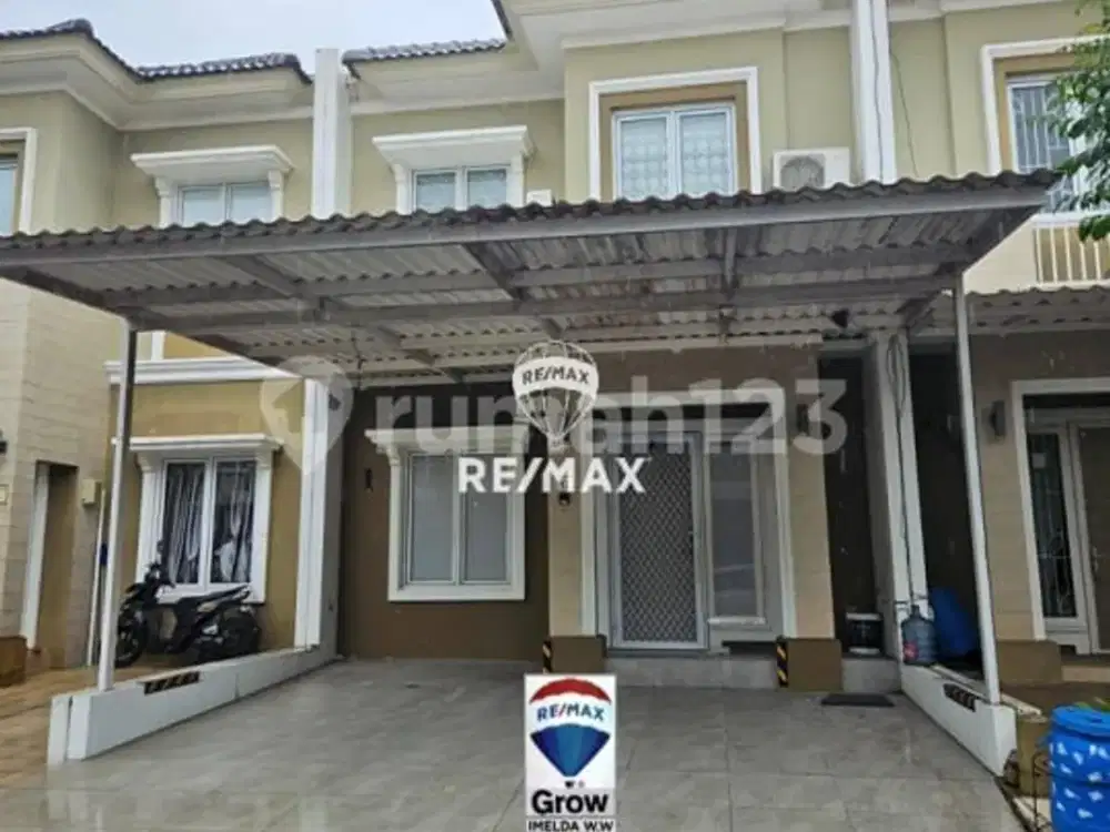 Dijual Rumah 2 LT di Monaco Village - Tangerang. LT 96. LB 120. 2 Lantai. Full Renovation .
