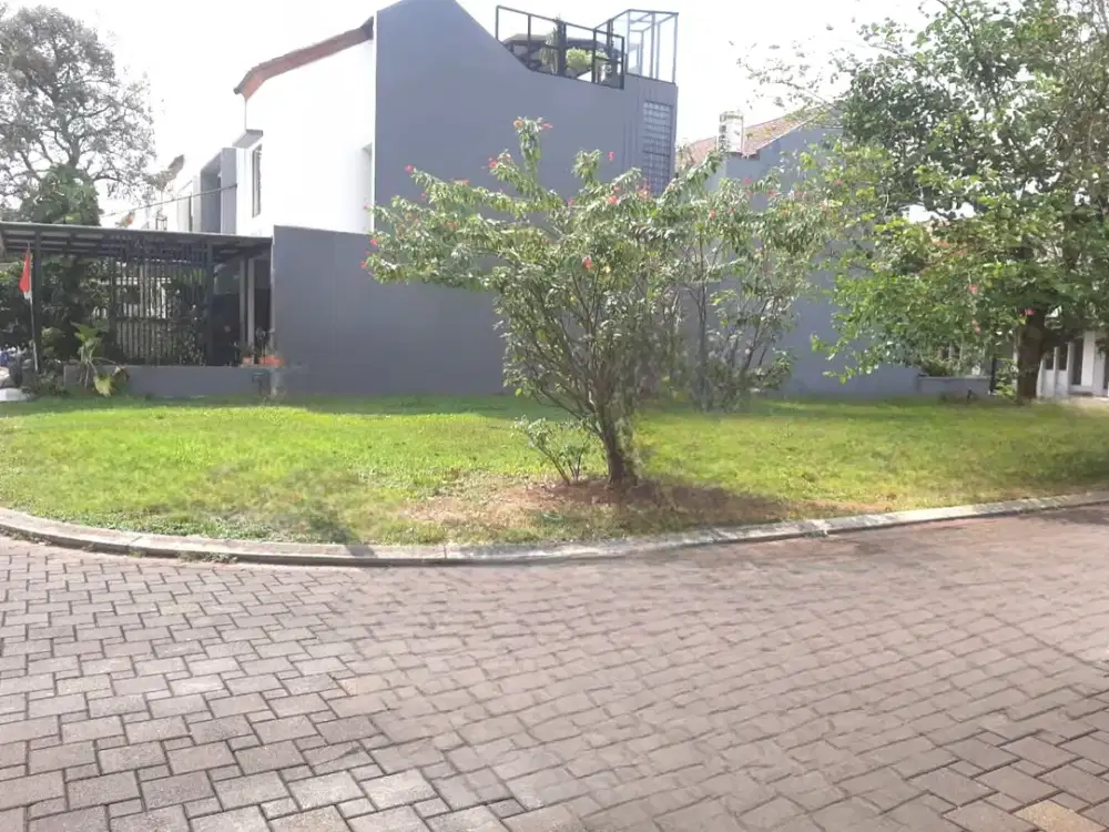 Kavling hoek di Cluster Alamanda luas 14x16 221meter, JGC Jakarta Garden City Cakung Jakarta Timur