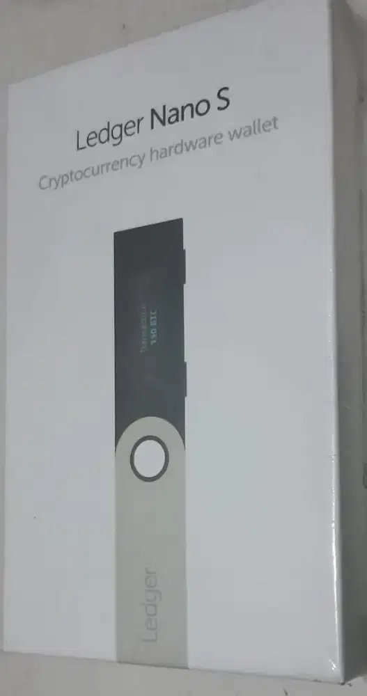 Ledger nano s siap pakai masih segel