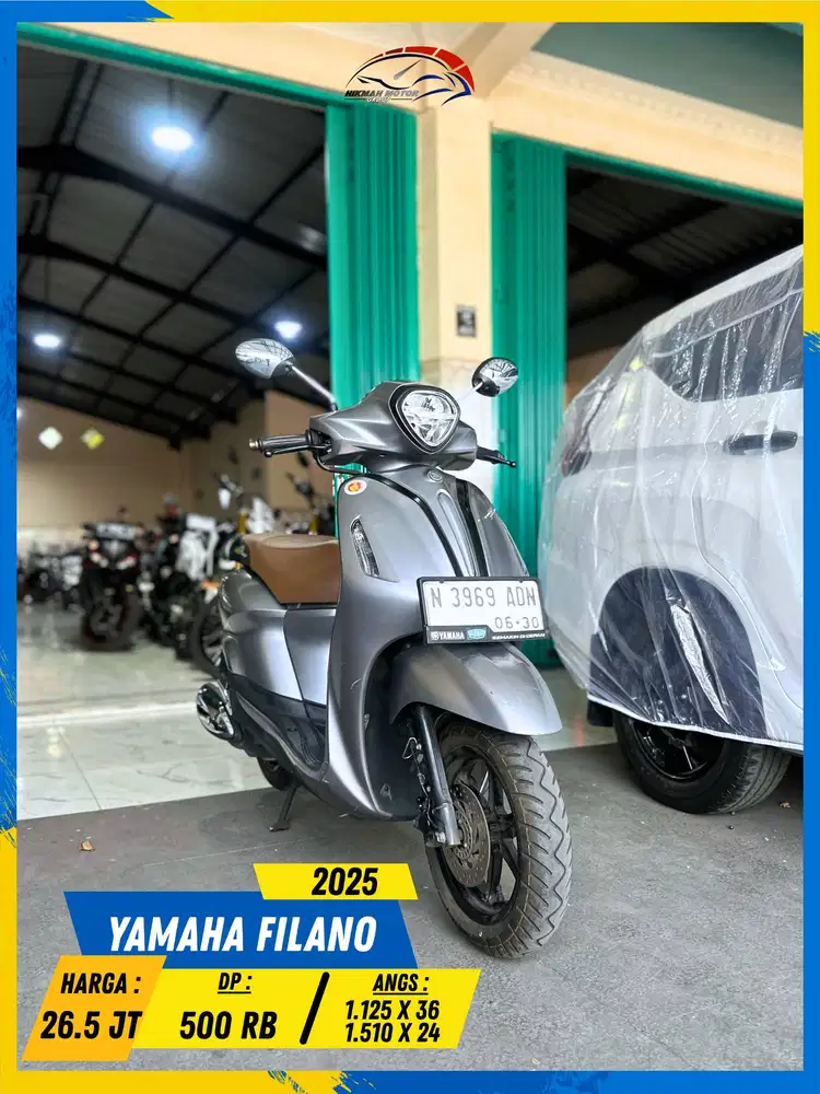 YAMAHA FILANO 2025 LIKE NEW MASZEHH HIKMAH MOTOR KEPUH