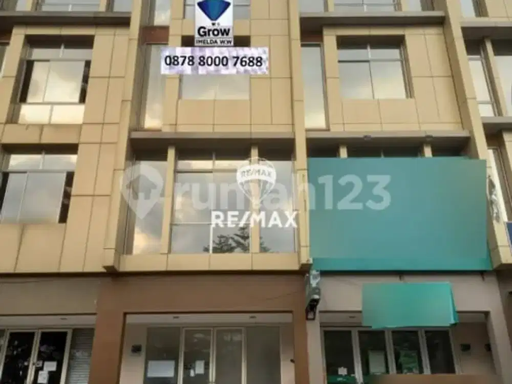 Disewakan Rukan Ginza - Green Village Tangerang. LT 67,5 M2 ( L4,5 X P15 ) . LB 202,5 M2 ( 3,5 LT )