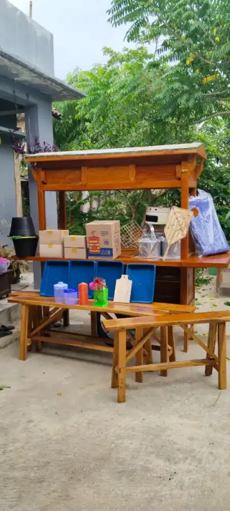 Jual gerobak angkringan free ongkir (cod)