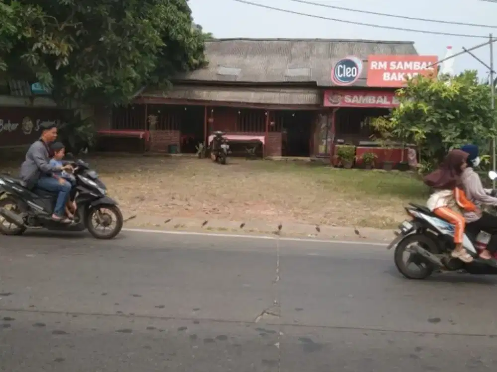 Dijual lahan pinggir jalan raya cimuning mustika jaya bekasi
