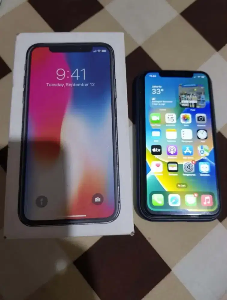iPhone x 256gb fullset
