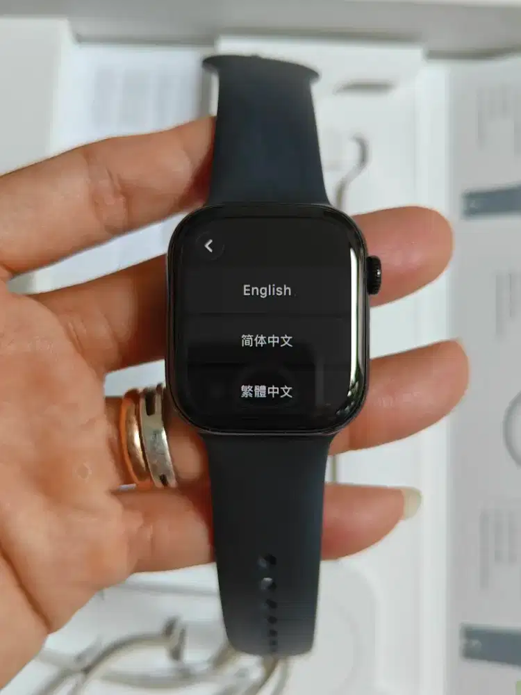 Apple watch series 11 fullset original bekas bagus normal semua