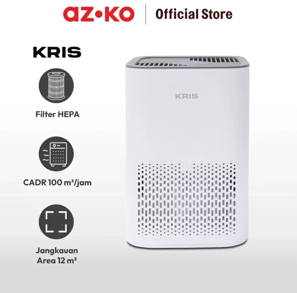 AZKO Kris Air Purifier Personal 12 m2 CADR 100m3/jam