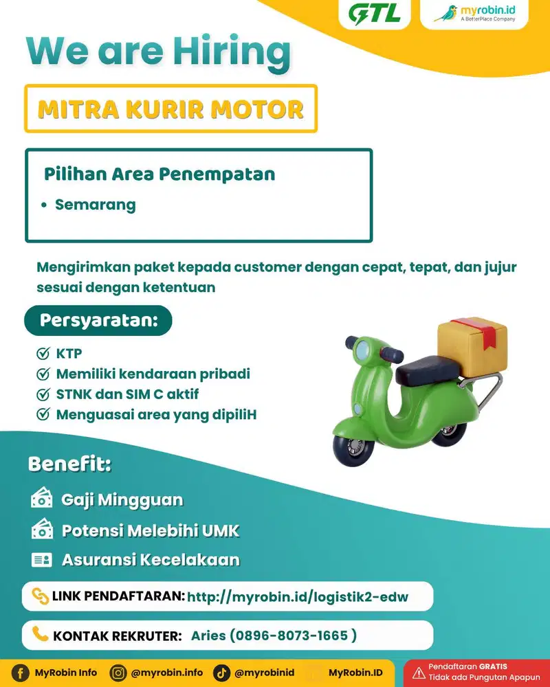 lowongan Kurir paket