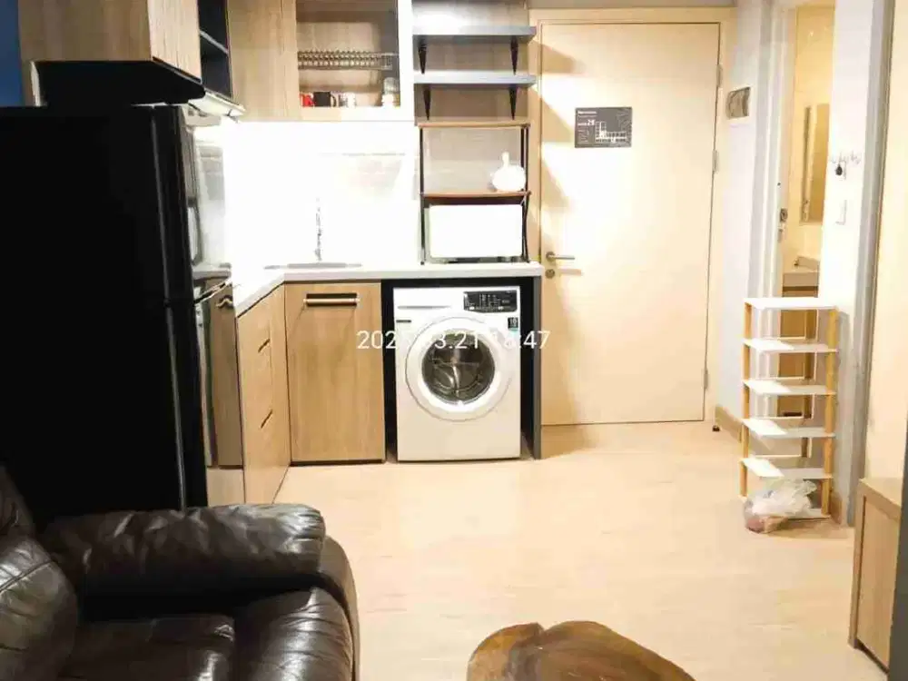 Disewakan Apartemen type 2br renov jadi 1br furnished cantik, View Golf, Franklin Lt 29