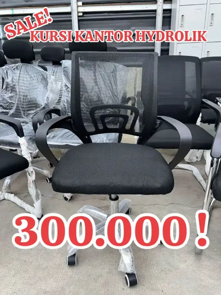 Sale‼️KURSI KANTOR HIDROLIK PROMO