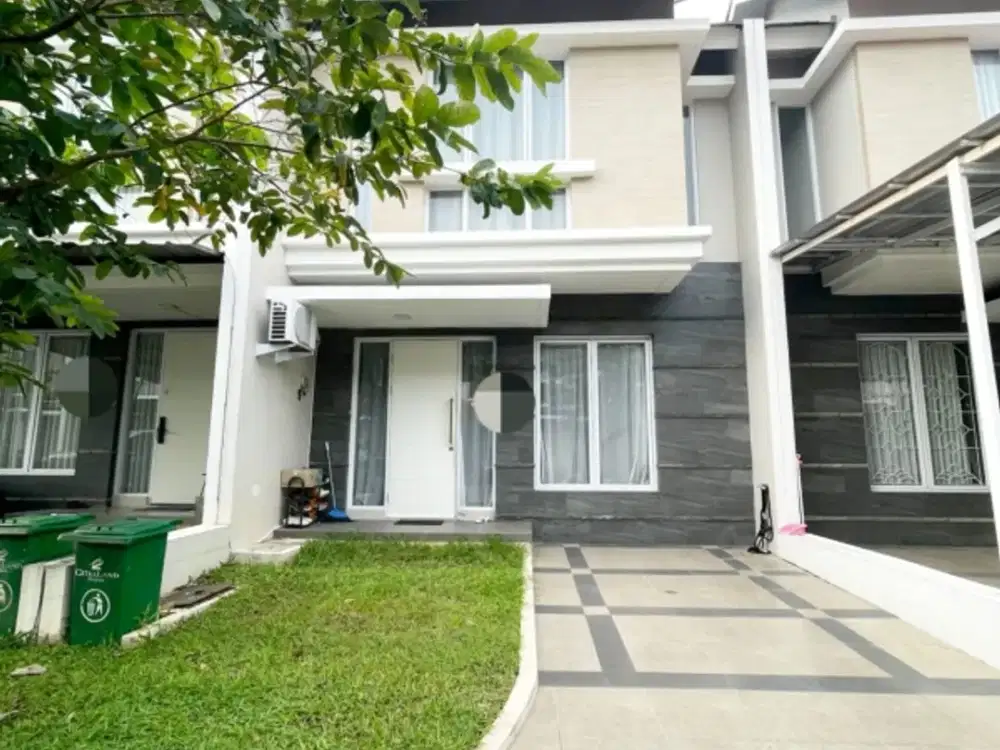 Rumah semi furnish 2 lantai rapih siap huni di Citraland Cibubur