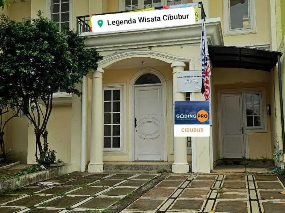 DIJUAL MURAH, RUMAH DENGAN TANAH LUAS, LOKASI DALAM CLUSTER, LEGENDA