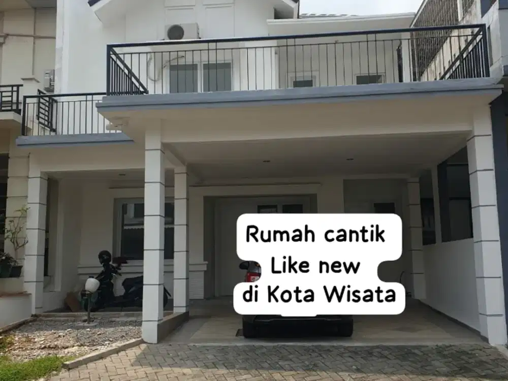 Di jual cepat rumah baru renovasi di Kota Wisata Cibubur model classic