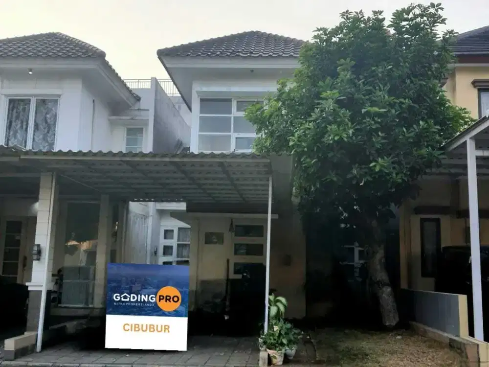 Di Jual Rumah Furnish 2 lantai di Legenda Wisata Cibubur