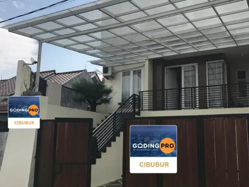 Di jual rumah rapih dan nyaman ada private pool di Sentul Bogor