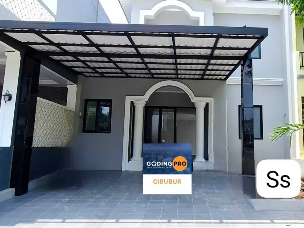 Dijual rumah kota Wisata, like new, cluster nyaman dekat mall