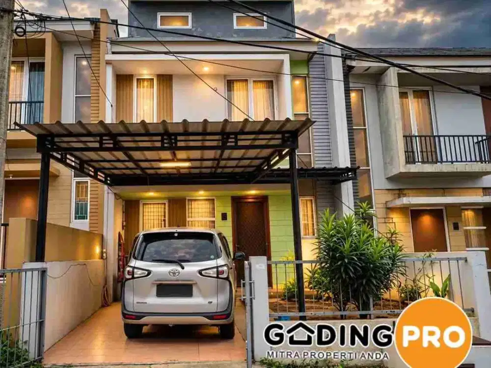 DIJUAL Rumah Boulevard 2.5 Lantai Siap Huni Di Bukit Golf Riverside