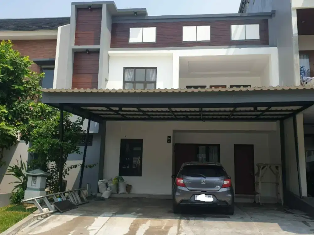 jual cepat rumah baru renov cluster depan pavorite kota wisata