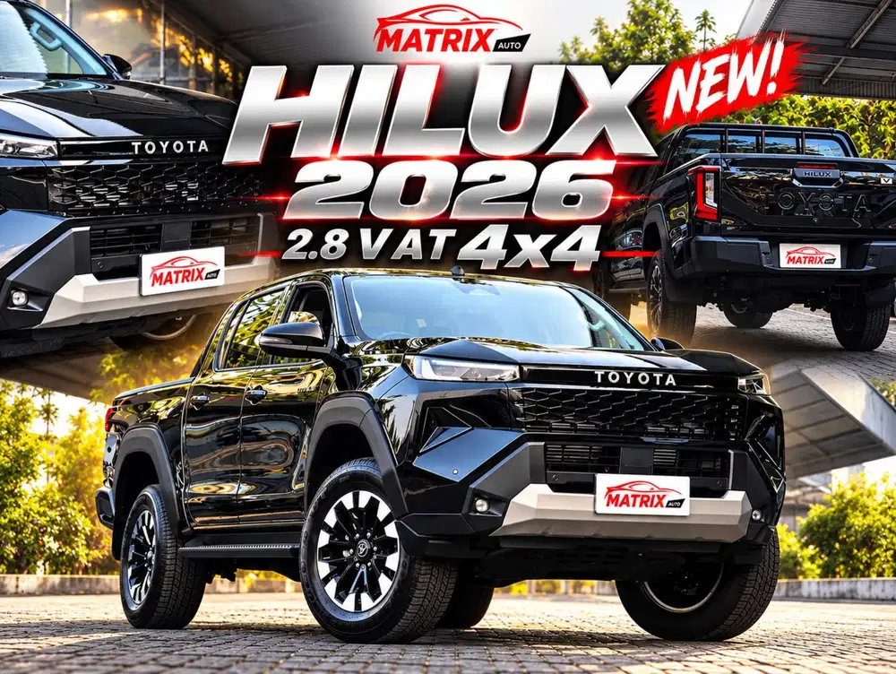 Toyota Hilux V AT Matic double cabin brand new 2.8cc 2026