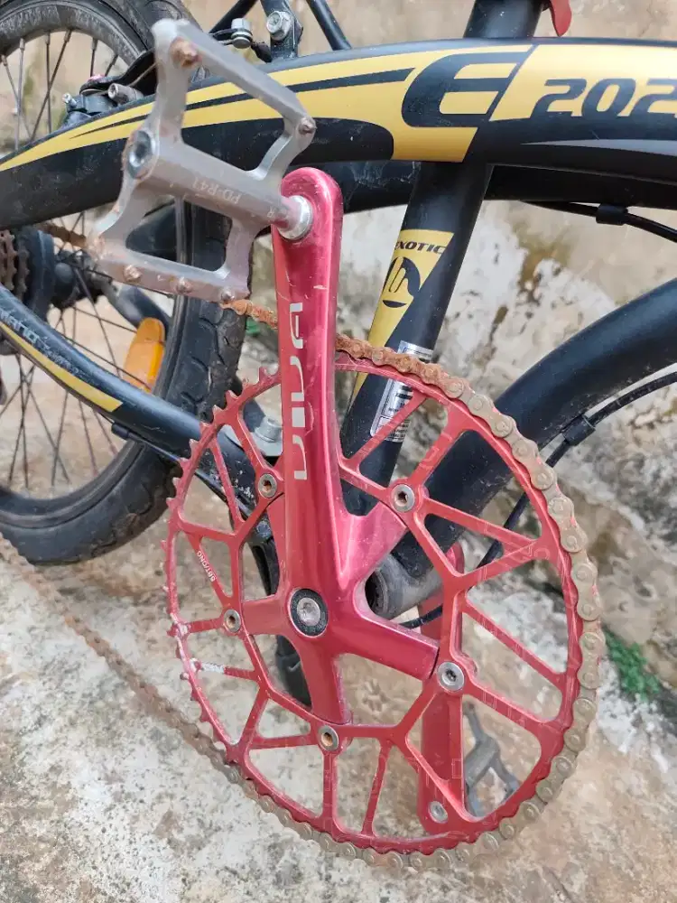 Sepeda lipat sudah upgrade tipis