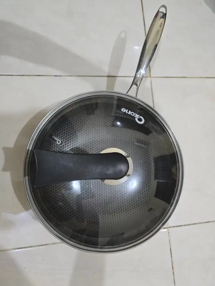 OXONE HoneyComb Wajan Pan Anti Lengket Stainless Steel