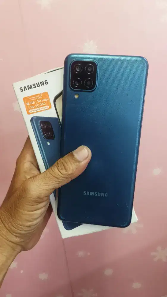 Samsung A12 ram 6+6/128 + dus