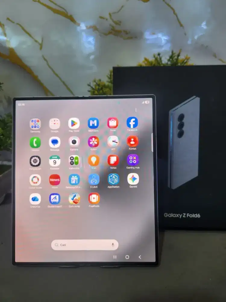 SAMSUNG Z FOLD 6 5G RAM 12/256GB ORIGINAL SEIN MULUS NORMAL