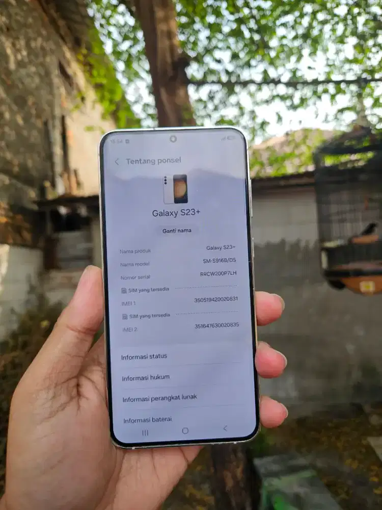 Samsung s23 plus 256gb seim