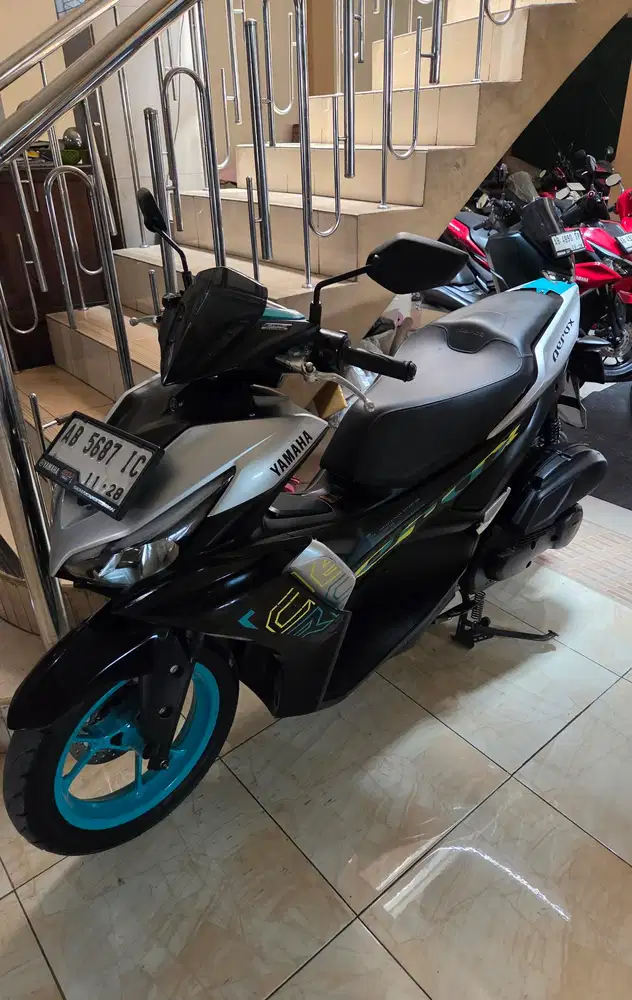 Aerox all new 2023 silver mulus nyezz gbm