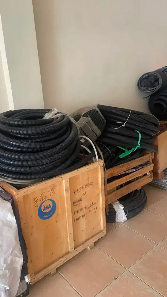 Borongan GRES Pipa Fleksibel / Conduit Kabel Bekas / Sisa Proyek