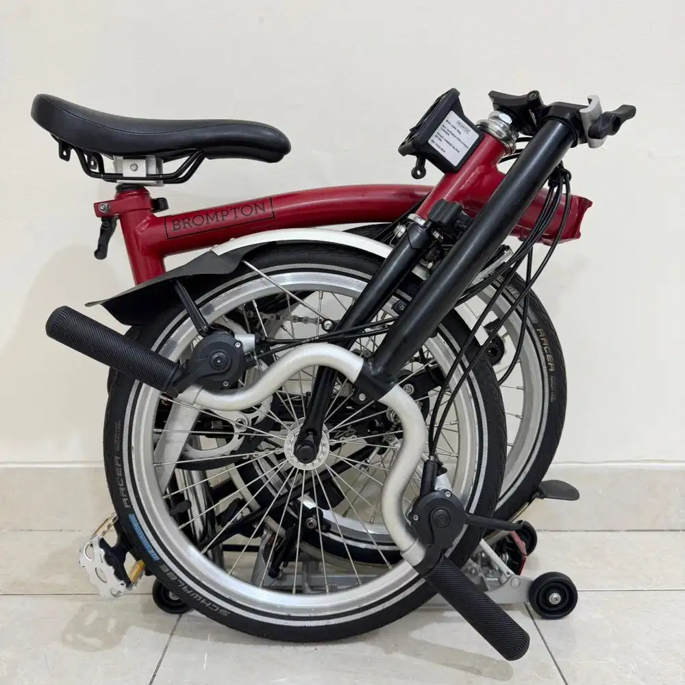 BROMPTON M6R HOUSE RED BLACK 2020 - ISTIMEWA