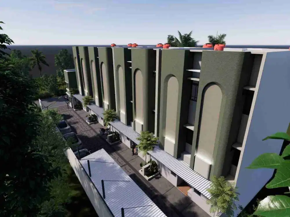 Jual Kosan Baru Dekat Kampus UI Depok (3 Menit) 6 Kamar Full Furnished kukusan beji