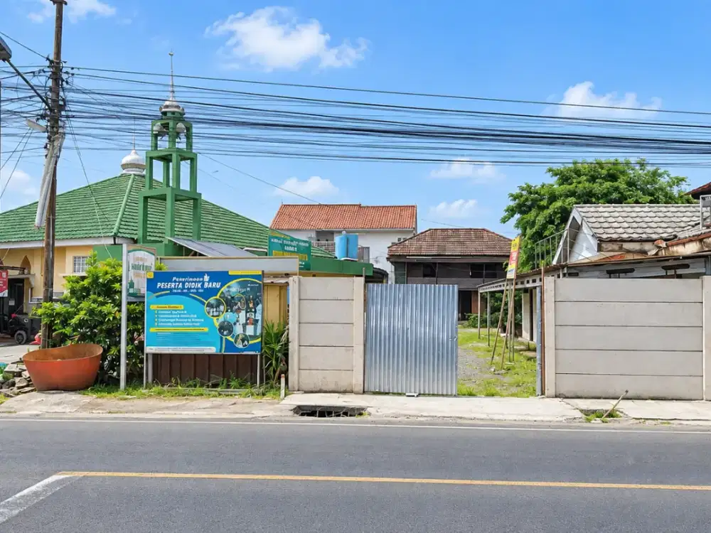 Jual Tanah di Dramaga Dekat Kampus IPB, Nempel Jalan Raya