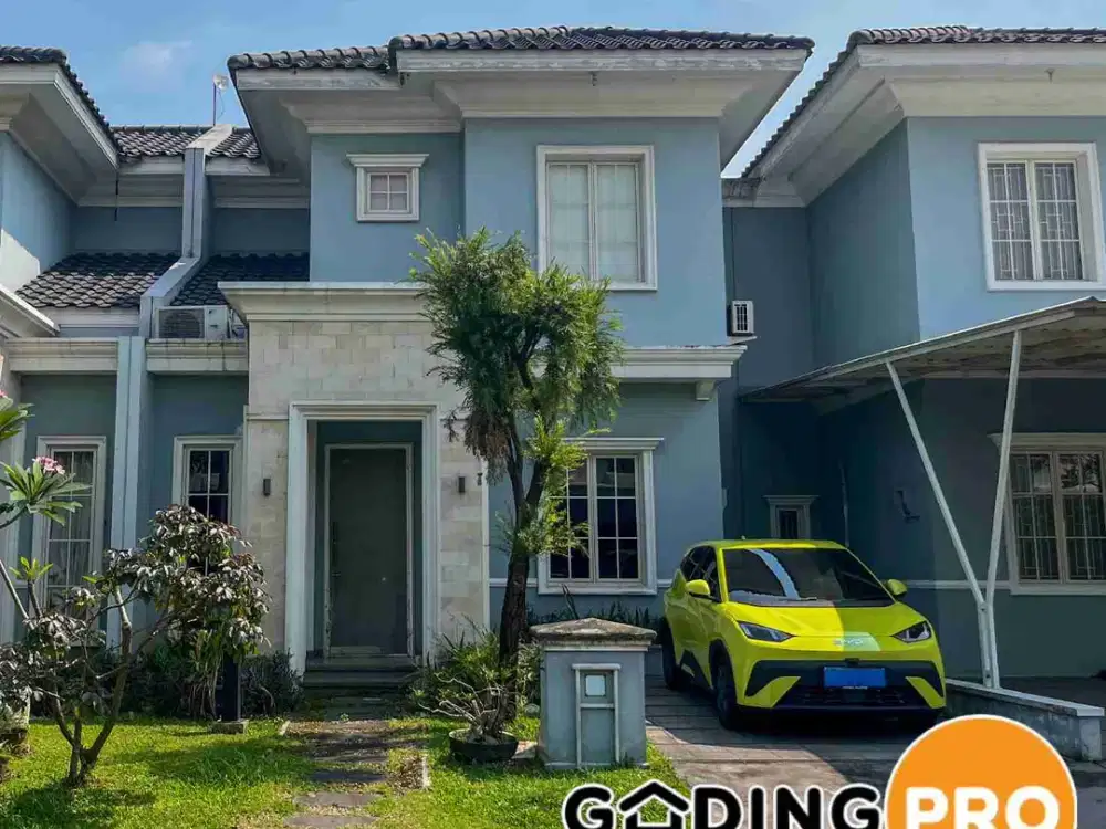 RUMAH 2 LANTAI SUVARNA SUTERA TANGERANG BANGUNAN MEWAH SEMI FURNITUR RAPI SIAP HUNI