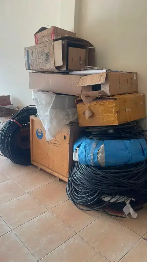 Borongan Sisa Proyek, Kabel Listrik Tebal Fleksibel/Power Tembaga