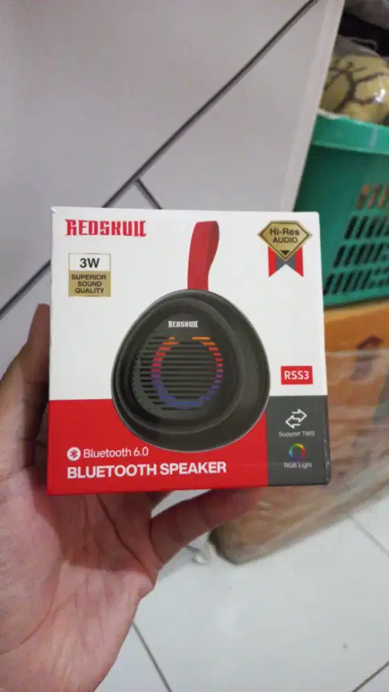 Speaker Bluetooth 6.0 Redskull Original Ngebass Boleh Tested