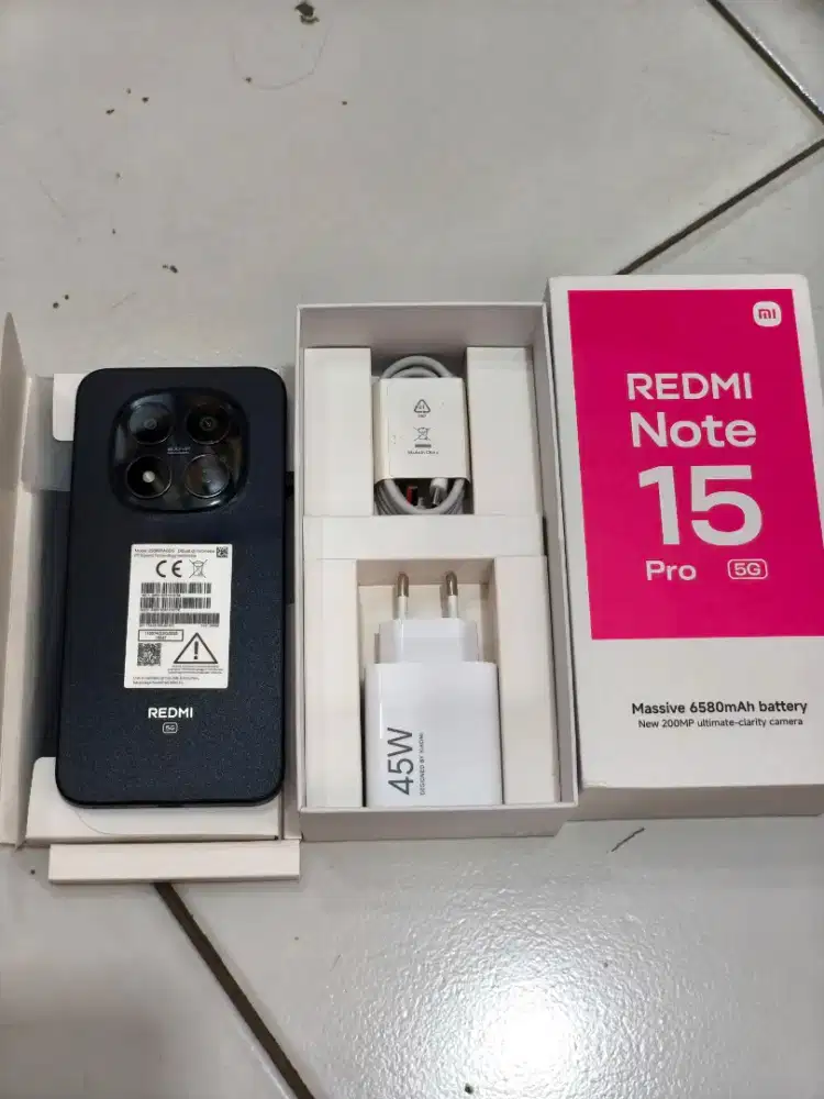 Jual hp Xiaomi Redmi note 15 pro 5G