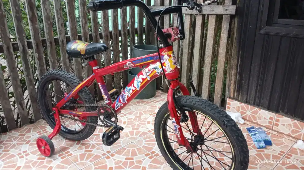 Sepeda Anak Ukuran 16 siap pakai